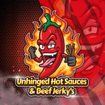 Unhinged hot sauces and beef jerky